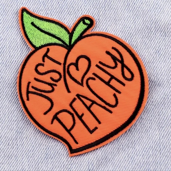 🍑 Just Peachy Iron-On Patch - Picture 8 of 12